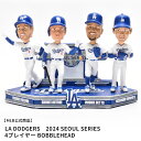 《限定クーポン配布》メジャーリーグベースボール ボブルヘッド MAJOR LEAGUE BASEBALL BOBBLEHEAD LAD 2024 SEOUL MINI 4 PLAYER 大谷翔平 山本由伸 フレディ・フリーマン FREDDIE FREEMAN ムーキー・ベッツ MOOKIE BETTS フィギュア バブルヘッド 首振り人形