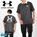 ＼抽選で最大全額ポイントバック／アンダーアーマー 半袖ポロシャツ メンズ UNDER ARMOUR 25TH ANNIVERSARY POLO ウエア トップス ブランド トレーニング ジム ランニング スポーツ ロゴ スポーティ シンプル ストレッチ アニバーサリー 記念 半袖 運動 速乾 人気 おしゃれ