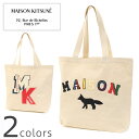 メゾンキツネ MAISON KITSUNE トートバッグ E...