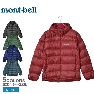 《クーポンで500円OFF》モンベル アウター メンズ MONTBELL ライトアルパインダウンパーカ 防寒 保温 コンパクト アウトドア マウンテン ハイキング トレッキング キャンプ カジュアル シンプル 運動 登山 ブラック 黒 グリーン 緑 ブルー 青 レッド 赤 ネイビー