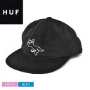 ハフ 帽子 レディース 《今だけ！店内全品ポイントUP》ハフ キャップ メンズ レディース HUF アウトライン コード スナップバック ハット 帽子 CRAILTAP クレイルタップ コラボ コラボレーション 5パネル シンプル ストリート スケーター スケボー おしゃれ ブラック 黒 HT00744 OUTLINE