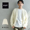 ハフ カーディガン メンズ HUF TT JACQUARD CARDIGAN ウエア 長袖 アウター 上着 羽織 トップス カジュアル シンプル ブランド ロゴ...