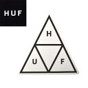《10%処分クーポン》【ネコポス配送】ハフ ステッカー メンズ レディース HUF TRIPLE TRIANGLE STICKER シール スーツケース パソコ...