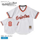 《限定クーポン配布》ミッチェルアンドネス ユニフォーム メンズ MITCHELL & NESS カルリプケンジュニアボルチモアオリオールズ1985 ウエア トッ...