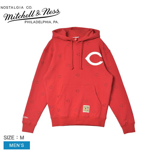 《限定クーポン配布》ミッチェルアンドネス プルオーバーパーカー メンズ MITCHELL & NESS MLB Repeat Hoody Cincinnati Reds ウェア ウエア トップス プルオーバー パーカー 長袖 裏起毛 フーディ MLB 野球 刺繍 《限定クーポン配布》ミッチェルアンドネス プルオーバーパーカー メンズ MITCHELL & NESS MLB Repeat Hoody Cincinnati Reds ウェア ウエア トップス プルオーバー パーカー 長袖 裏起毛 フーディ MLB 野球 刺繍