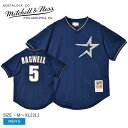 《限定クーポン配布》ミッチェルアンドネス ユニフォーム メンズ MITCHELL & NESS ジェフバグウェルヒューストンアストロズ1997 ウエア トップス...