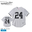 《今だけ！店内全品ポイントUP》ミッチェルアンドネス ゲームシャツ メンズ MITCHELL ＆ NESS メッシュ クルーネック ロサンゼルス・レ..