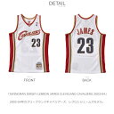 《20時-限定ポイント10倍》ミッチェル＆ネス ユニフォーム メンズ MITCHELL＆NESS スイングマン ジャージ レブロンジェームズ クリーブランドキャバリアーズ 2003-04 NBA ウエア タンクトップ ノースリーブ トップス ブランド バスケ バスケットボール スポーツ 人気 2