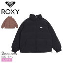 《限定クーポン配布》ロキシー ダウンジャケット レディース ROXY TIDE JKT アウター ジャケット ダウン ベーシック 防寒 上着 羽織 長袖 ウェア シンプル かわいい サーフ キャンプ アウトドア レジャー ロゴ ポケット おしゃれ あったかい ブラック 黒