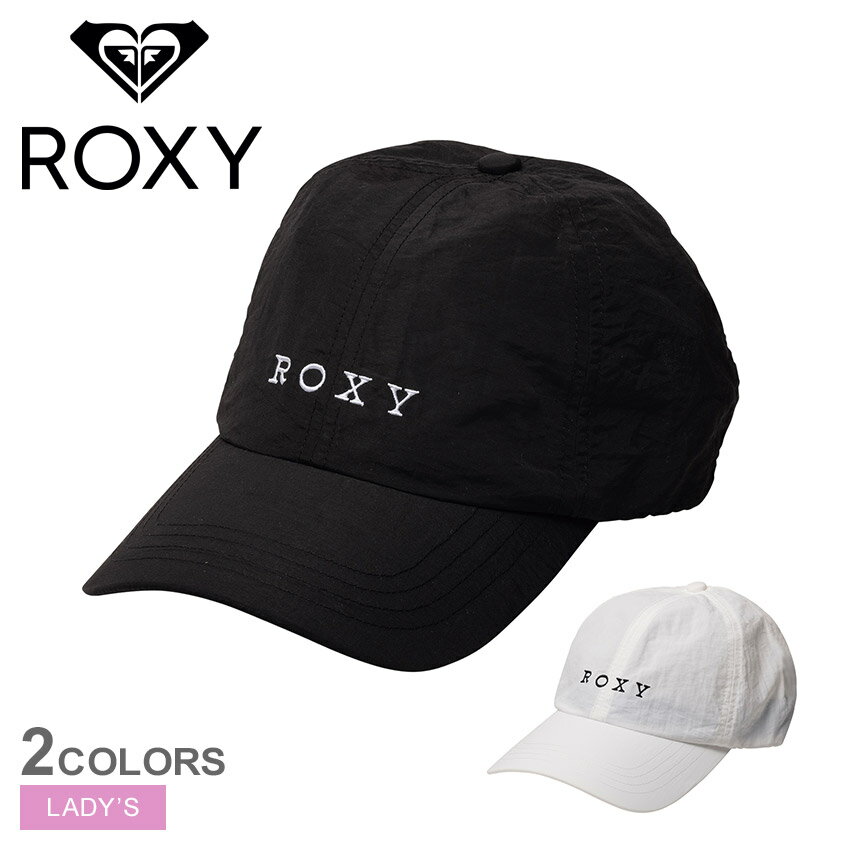 《今だけ！全品ポイントUP》ロキシー キャップ レディース ROXY HASTA MANANA 帽子 ブランド おしゃれ ロゴ シンプル ワンポイント 刺繍 6パネル 軽量 紫外線 紫外線対策 日よけ カジュアル サーフ サーフィン サーファー ビーチ 海 川 プール アウトドア