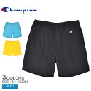 チャンピオン ショートパンツ メンズ CHAMPION ショーツ アクションスタイル ハーフパンツ ボトムス レジャー カジュアル シンプル ブランド ワンポイント ロゴ スポーティ ホワイト 白 ブラック 黒 イエロー ブラック 黒 ブルー 青