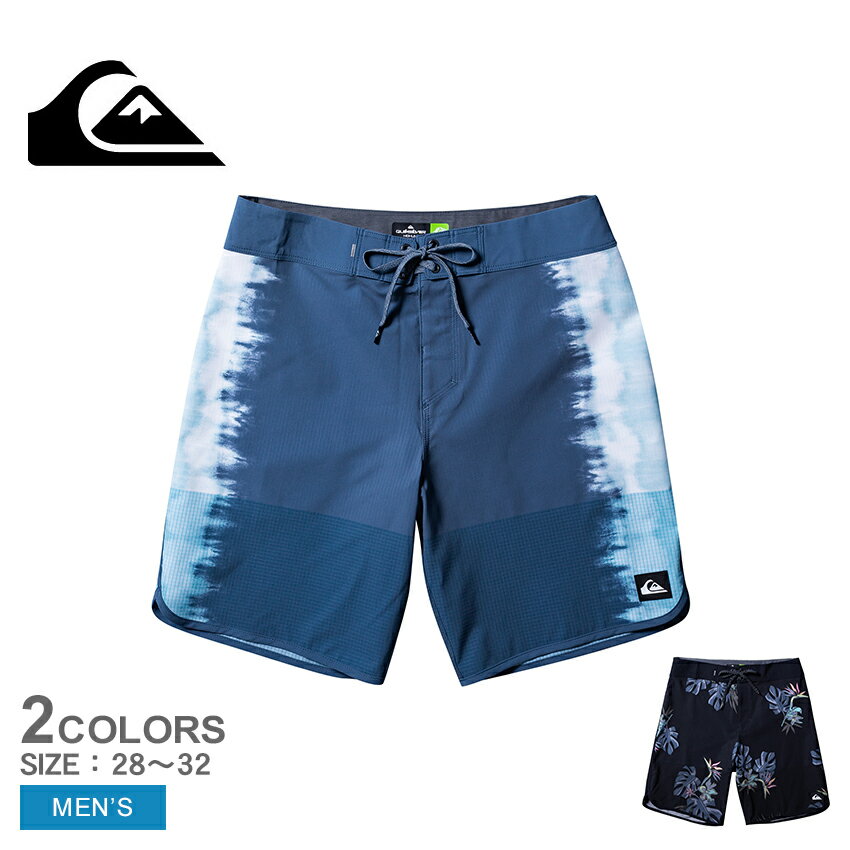 《限定クーポン配布》クイックシルバー ボードショーツ メンズ QUIKSILVER HIGHLITE SCALLOP 19 サーフトランクス サーフィン サーファー ボトムス 短パン パンツ ハーフパンツ 撥水加工 撥水 はっ水 ストレッチ 通気性 ブランド カジュアル スポーティ
