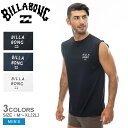 《限定クーポン配布》【ネコポス配送】ビラボン ラッシュガード メンズ BILLABONG RASH MUSCLE タンクトップ トップス ウェア プリント バッ...