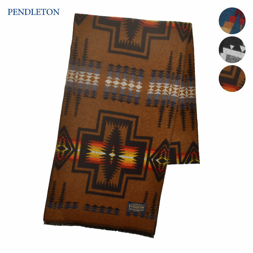 《アイテム名》 PENDLETON ペンドルトン マフラー ジャガード スカーフ GR640 ストール ブランド 《ブランドヒストリー》 ペンドルトンは、1863年よりアメリカはオレゴン州ペンドルトンにおいてウールブランケット製品を中心に、生産している老舗ブランドです。その起源はオレゴン州ペンドルトンの地で、周辺に住むネイティブ・アメリカンが、自身の部族のためにウールブランケットを生産していたことから始まります。 その高い品質と美しいパターンで、瞬く間に他の部族へと広まり「ペンドルトン＝ブランケット」と言われるほどの知名度を上げました。 《アイテム説明》 PENDLETONより「JACQUARD SCARF」です。特徴的なペンドルトンのパターンを使用したスカーフ。柔らかな肌触りで着用感もバツグン！ギフトにもおすすめのアイテムです。 《カラー名/カラーコード/管理No.》 01.ハーディング/54794/"24490300" 02.ロックポイント/54796/"24490301" 03.シスキュー/54797/"24490302" こちらの商品は、並行輸入により海外から輸入しております。製造・入荷時期により、細かい仕様の変更がある場合がございます。上記を予めご理解の上、お買い求め下さいませ。 関連ワード： ストール ブランド ブランケット 総柄 幾何学模様 おしゃれ ブランド 北欧 マルチカラー 防寒 ギフト プレゼント date 2022/02/03【マスクセット対象】こちらの商品ページはお値段そのままでマスクがついてきます Item Spec ブランド PENDLETON ペンドルトン アイテム マフラー スタイルNo GR640 商品名 ジャガード スカーフ 原産国 Italy 他 素材 ウール 100％ 商品特性1 生地の使用箇所により、柄の出かたが一定ではないので、 画像とまったく同じ商品が届くとは限りません。 在庫管理上、ご購入の際は柄や色の具合はお選びいただくことができません。予めご了承の上、お買い求め下さいませ。 採寸 単位(cm) 縦 横 フリー 196 30 ※上記サイズは、実際に同一の商品を採寸した結果です。 商品によっては個体差がありますので誤差がでることが御座いますので参考目安としてご覧下さい。また、測定方法によっても誤差が生じますので、予めご了承ください。 サイズについて詳しくはこちらをご覧下さい。 当店では、スタジオでストロボを使用して撮影しております。商品画像はできる限り実物を再現するよう心掛けておりますが、ご利用のモニターや環境等により、実際の色見と異なる場合がございます。ご理解の上、ご購入いただけますようお願いいたします。 &nbsp;&nbsp;