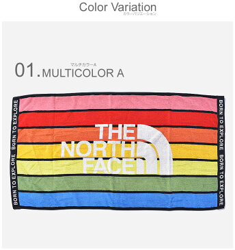 【SALE 6％OFF】 【THE NORTH FACE】 ザ ノースフェイス バスタオル マウンテン レインボー タオル L MT．RAINBOW TOWEL L NNB01907 MA MB アウトドア キャンプ フェス ビーチ 海 プール カラフル スポーツ コットン ギフト インテリア