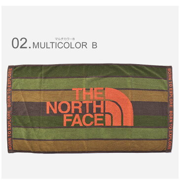 【SALE 6％OFF】 【THE NORTH FACE】 ザ ノースフェイス バスタオル マウンテン レインボー タオル L MT．RAINBOW TOWEL L NNB01907 MA MB アウトドア キャンプ フェス ビーチ 海 プール カラフル スポーツ コットン ギフト インテリア