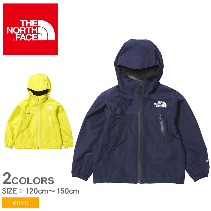 《今だけ！店内全品ポイントUP》ザ ノースフェイス ジャケット キッズ ジュニア 子供 THE NORTH FACE スプリンクルジャケット 男の子 女の子 ノースフェイス ノースフェース 上着 羽織 防水 カジュアル シンプル アウトドア 速乾 アウター タウンユース 軽量 イエロー