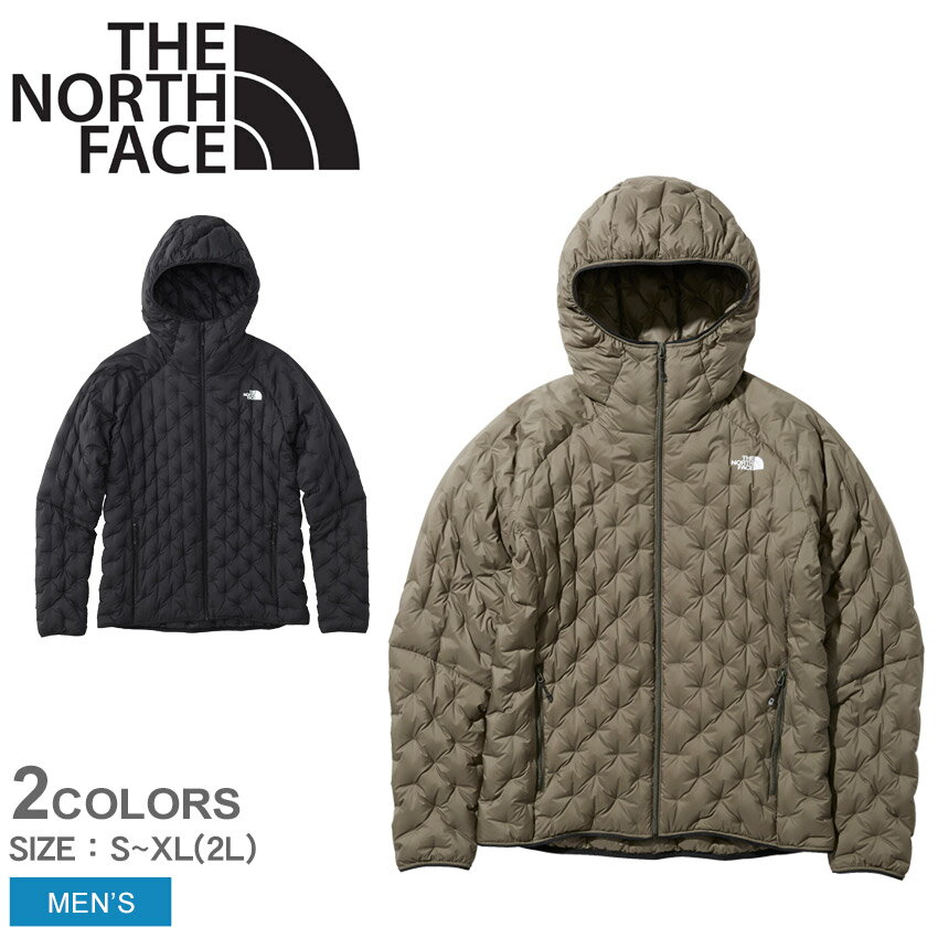 ザ ノースフェイス ダウンジャケット メンズ THE NORTH FACE アストロライトフーディ アウター ダウン 上着 防寒 長袖 キャンプ アウトドア 撥水加工 収納袋付き ポケッタブル ブラック 黒 カーキ ND91816 ASTRO LIGHT HOODIE