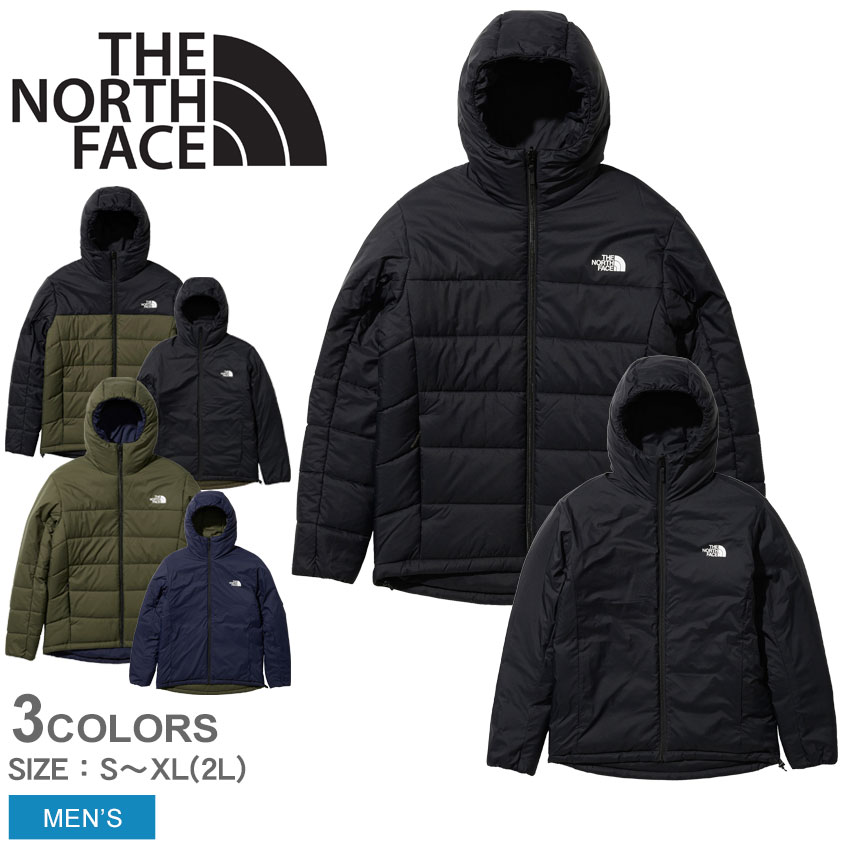 クーポンで1,000円OFF☆ザ ノースフェイス ジャケット メンズ THE NORTH FACE リバーシブル エニータイム インサレーテッド フーディ ノースフェース アウター リバーシブル フーディートレーニング 保温 静電ケア 軽量 トップス ジャケット ショート ロング