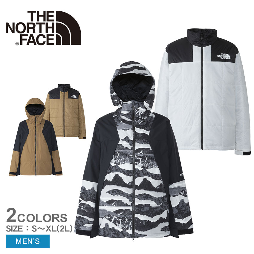 《今だけ！全品ポイントUP》ザ ノースフェイス アウター メンズ THE NORTH FACE スノーバード トリクライメイト ジャケット ジャケット スノーウェア スノボ スキー スノーボード リフト 3way インナージャケット 雪 アウトドア レジャー 冬 防寒 防風 防水 あったか