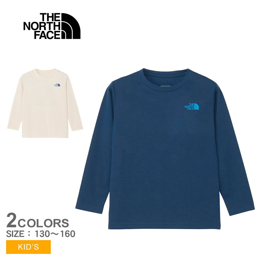 ザ・ノース・フェイス 長袖Tシャツ キッズ THE NORTH FACE ロングスリーブTNFバグフ