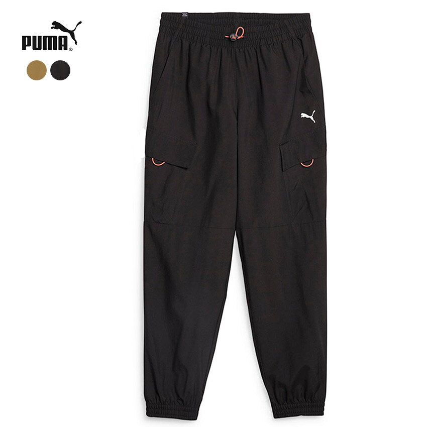 プーマ 《今だけ！店内全品ポイントUP》プーマ パンツ メンズ PUMA OPEN ROAD WOVEN CARGO PANTS ウエア カーゴパンツ ボトムス ロングパンツ ズボン 長ズボン スポーツウェア トレーニングウェア ポケット ブランド カジュアル スポーティ スポーツ 運動 シンプル ロゴ