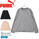 《今だけ！店内全品ポイントUP》プーマ スウェット メンズ PUMA ラディカルリラックスクルースウェット ウエア スエット トレーナー ブランド カジュアル スポーティ シンプル ロゴ おしゃれ クルーネック トップス ブラック 黒 グレー ベージュ 846082 RADICAL RELAXED