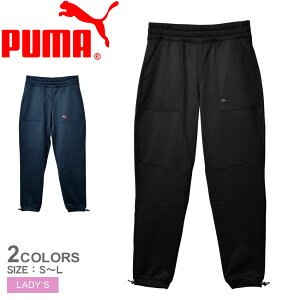 クーポンで割引☆プーマ パンツ レディース PUMA W TRAIN PERFORMANCE フリース ジョガー ウエア ジョガーパンツ フリース ズボン ボトムス ブランド スポーティ シンプル スポーツ トレーニング ランニング ジム 長ズボン 運動 吸水速乾 おしゃれ ブラック