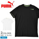 《今だけ！全品ポイントアップ中》プーマ トレーニングウェア メンズ PUMA tシャツ 半袖 速乾 黒 ブラック 白 ホワイト ランニング ファーストマイル ショートスリーブ Tシャツ トップス ブランド クルーネック 吸水速乾 吸湿 通気性 快適 スポーツ 運動 ジョギング ジム