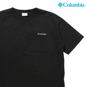 クーポンで100円OFF☆コロンビア 半袖Tシャツ メンズ COLUMBIA グローリーバレーキャンパーズショートスリーブティ tシャツ トップス 半袖 スポーツ ブランド ロゴ シンプル アウトドア 吸水 速乾 ハイキング キャンプ フェス ブラック 黒 PM3962