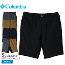 コロンビア ハーフパンツ メンズ COLUMBIA カッシュマンIIショート ボトムス ショーツ ショートパンツ パンツ ズボン カジュアル シンプル スポーティ アウトドア キャンプ レジャー ハイキング フェス ブランド ロゴ 撥水 はっ水 UPF50