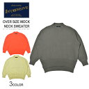 《限定クーポン配布》インクルーシブ セーター メンズ In’crewsive オーバーサイズ モックネック セーター ウェア ウエア 長袖 トップス シンプル ...