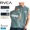 【ネコポス配送】 ルーカ タンクトップ メンズ RVCA TCS TT タンクトップ ノースリーブ インナー トップス ストリート カジュアル シンプル ロゴ ...