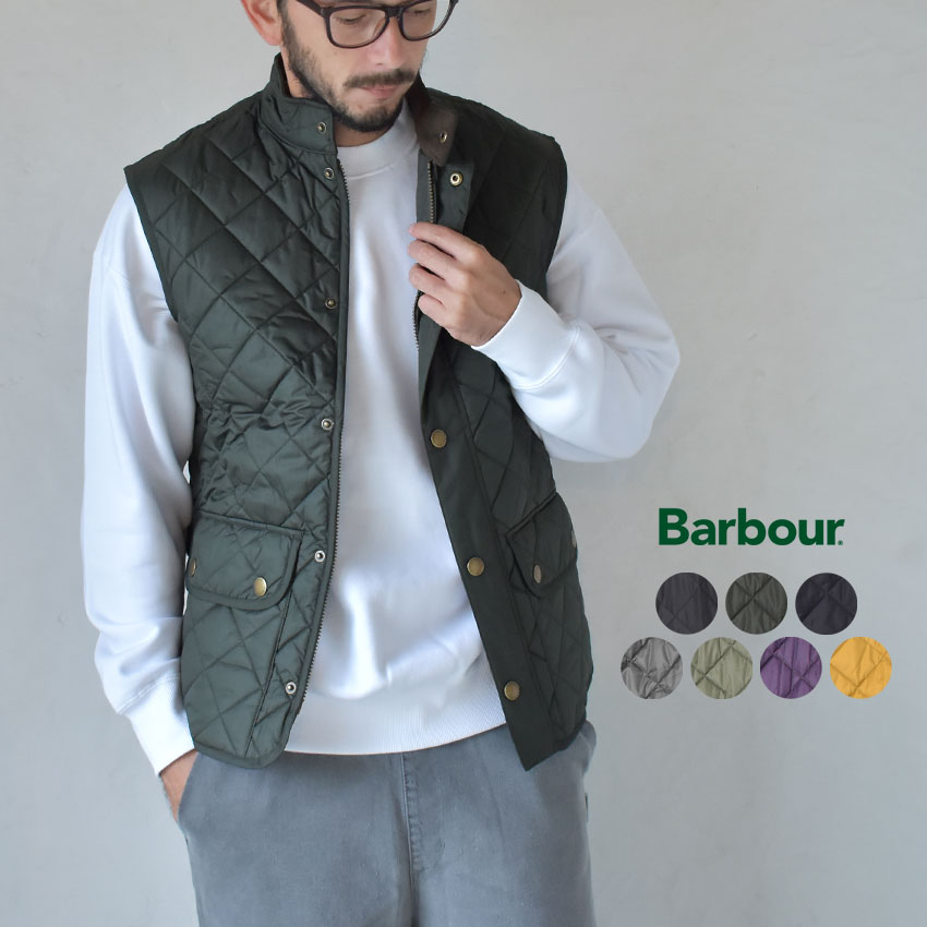 《今だけ！全品ポイントUP》バブアー ベスト メンズ BARBOUR ローワーデイル ジレ キルティング シンプル カジュアル アウトドア ブランド クラシカル おしゃれ 定番 バーブァー 英国 紳士 アウター 上着 ブラック 黒 グリーン 深緑 MGI0042 LOWERDALE GILET