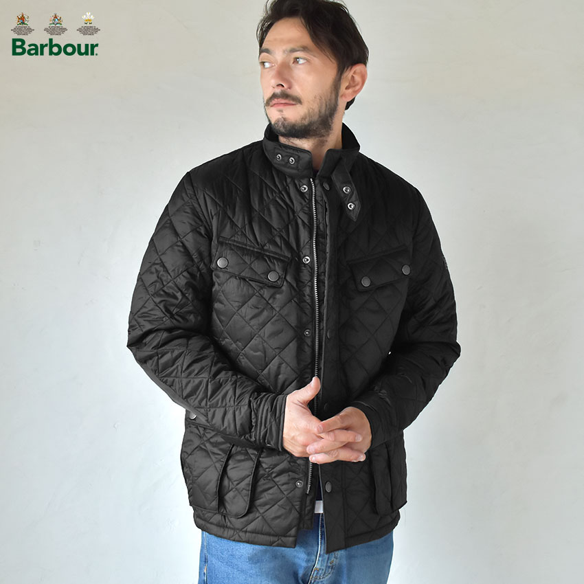 バブアー キルティングコート メンズ 《今だけ！店内全品ポイントUP》バブアー アウター メンズ BARBOUR インターナショナル ツアラー アリエル キルティング ジャケット ウエア アウター 上着 羽織 長袖 クラシック キルティング バーブァー ブランド カジュアル シンプル おしゃれ 防寒 ブラック 黒 MQU1593