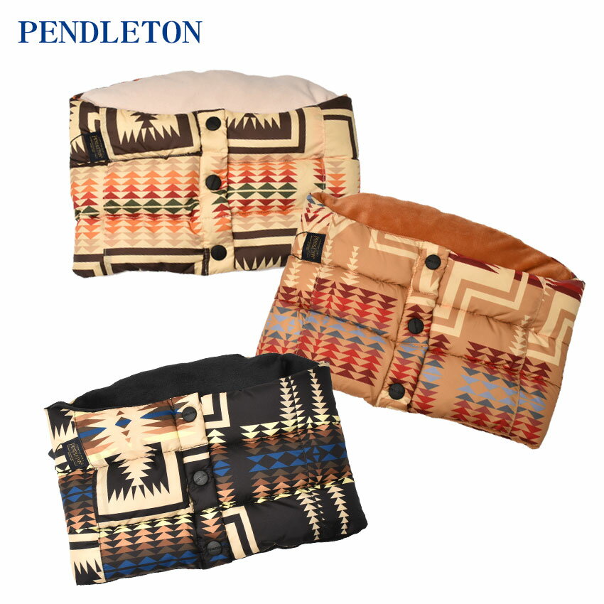 ペンドルトン マフラー メンズ 《今だけ！店内全品ポイントUP》ペンドルトン マフラー メンズ レディース PENDLETON UC DOWN NECKWARMER マフラー 防寒 カジュアル アウトドア キャンプ ブランド プレゼント ギフト ダウン キャメル マルチカラー ブラック 黒 ホワイト 白 ベージュ PDT-000-223016