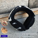 《今だけ！店内全品ポイントUP》ペンドルトン 耳当て メンズ レディース PENDLETON BOA EAR MUFFLER イヤーマフラー 防寒 冬物 プレゼント 耳あて クリスマス アウトドア キャンプ ボア ファー カジュアル 保温 もこもこ ブラック 黒 ホワイト 白 ベージュ