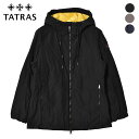 タトラス 《今だけ！全品ポイントアップ中》タトラス ブルゾン メンズ TATRAS ガナマード コート アウター ダウン フェザー ジャケット ブランド シンプル カジュアル きれいめ 上着 防寒 保温 通勤 おしゃれ ネイビー 紺 ブラック 黒 グレー MTLA22A4159-D GANAMADO