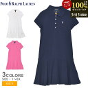【15日限定Pバック】《30%OFFクーポン☆》ポロ ラルフローレン 半袖ワンピース キッズ ジュニア 子供 POLO RALPH LAUREN ストレッチコッ...