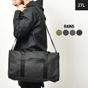 《今だけ！店内全品ポイントUP》レインズ バックパック メンズ レディース RAINS ジムバッグ ユニセックス 27L カバン ブランド シンプル ロゴ カジュアル 通勤 通学 ジム 運動 部活 プレゼント 防水 雨 梅雨 おでかけ 人気 ブラック 黒 グレー ネイビー グリーン 13380