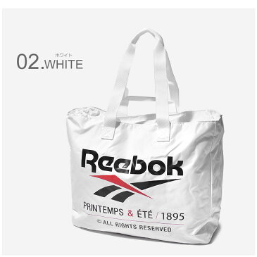 REEBOK リーボック トートバッグ LF ベクター トートバッグ LE VECTOR TOTE BAG DU7738 DU7739 メンズ レディース レトロ 通勤 通学 カジュアル 小物収納 かばん バッグ ロゴ プリント ラゲッジタグ ストラップ ショルダー 2way 旅行 大容量