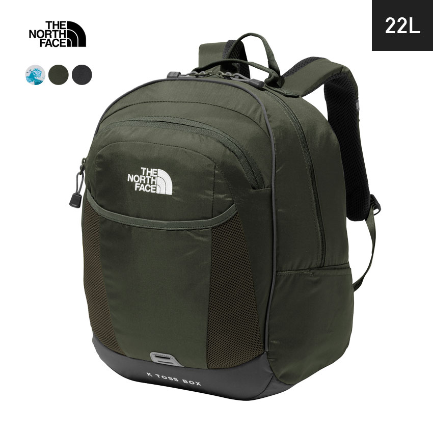 ノースフェイス リュック 22L 子供 小学生 林間学校 バックパック 旅行 キッズ ジュニア THE NORTH FACE トスボックス リュックサック 子ども 男の子 女の子ノースフェース A4サイズ対応 アウトドア 大容量 軽量 キャンプ スポーツ カバン