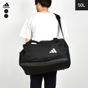 《今だけ！全品ポイントアップ中》アディダス ダッフルバッグ 50L メンズ レディース ADIDAS イーピーエス チーム ダッフルバッグ 50 ショルダーバッグ ボストンバッグ 肩掛け 手持ち カバン 2WAY EP／SYST スポーティ スポーツ シンプル