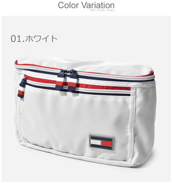 【SALE 限定クーポン配布！】【メール便可】TOMMY HILFIGER トミーヒルフィガー ボディバッグ ザ シティ トレック TC090CI9 メンズ レディース 鞄 カバン かばん ウエストバッグ ウエストポーチ サブバッグ サブバッグ ロゴ シンプル カジュアル 黒 白 赤 紺 バレンタイン