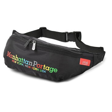 クーポンで100円OFF☆マンハッタンポーテージ ボディバッグ メンズ レディース MANHATTAN PORTAGE ブルックリンブリッジウエストバッグ コーデュラライト 鞄 ユニセックス 斜め掛け 男女兼用 ウエストポーチ フェス アウトドア 旅行 カジュアル ロゴ ブランド