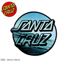 【ネコポス配送】サンタ クルーズ ステッカー SANTA CRUZ ホームブレーク クリア VINYL DECAL 6IN×6IN ブラック 黒 ブルー HOM...