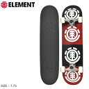 《限定クーポン配布》エレメント スケートボード メンズ レディース ELEMENT QUADRANT COMPLETE スケートボード 7.75 スケボー ボー...