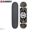 エレメント スケートボード メンズ レディース ELEMENT カモ メジャー リーグ コンプリートデッキ 8 スケボー ボード スケート 完成品 カモ柄 オー...