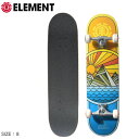 《アイテム名》 エレメント スケートボード ELEMENT メンズ レディース RISE AND SHINE コンプリートデッキ 8 BB027420 《ブランドヒストリー》 「エレメント(ELEMENT)」は、ストリートスケート創世記にプロライダーとして活躍したジョニー・シラレフ(Johnny Schillereff)が設立したスケートブランド。チャド・マスカ、バム・マーゲラ、ナイジャ・ヒューストンなど、世界中を魅了するカリスマ・スケーター達が所属するトップ・ブランドに成長。 スケートボードやその関連アイテムはもちろん、ファッションでは、ウェア、デニム、シューズ、バッグなどを取り扱っており、ストリート系アイテムとして取り入れられている。 《アイテム説明》 ELEMENTより「RISE AND SHINE コンプリートデッキ 8」です。太陽、山、海が描かれたELEMENTらしい鮮やかなカラーリングのデザイン。デッキと足回りのパーツがオールインワンになったコンプリートデッキなので、届いたその日からお楽しみいただけます。やや太めな板の幅で、安定感があり、ストリート・パーク・ランプ向けなサイズのデッキです。 《カラー名/カラーコード/管理No.》 アソート/AST/"73630031 " こちらの商品は、並行輸入により海外から輸入しております。製造・入荷時期により、細かい仕様の変更がある場合がございます。上記を予めご理解の上、お買い求め下さいませ。 関連ワード： スケボー ボード スケート ストリート スポーツ ロゴ アウトドア ウィール カラフル おしゃれ 人気 date 2022/08/31Item Spec ブランド ELEMENT エレメント アイテム スケートボード スタイルNo BB027420 商品名 RISE AND SHINE コンプリートデッキ 8 性別 メンズ レディース 原産国 China 他 素材 北米産ハードメイプル 商品特性1 デッキ面のベースカラーはアソートになり、入荷時期や製造上、他のカラーも存在する可能性があり、お選びできませんのでご了承ください。 採寸 単位(cm) 全長 幅 厚み ウィール直径 8 79 20.5 1 5.1 ※上記サイズは、実際に同一の商品を採寸した結果です。 商品によっては個体差がありますので誤差がでることが御座いますので参考目安としてご覧下さい。また、測定方法によっても誤差が生じますので、予めご了承ください。 サイズについて詳しくはこちらをご覧下さい。 当店では、スタジオでストロボを使用して撮影しております。商品画像はできる限り実物を再現するよう心掛けておりますが、ご利用のモニターや環境等により、実際の色見と異なる場合がございます。ご理解の上、ご購入いただけますようお願いいたします。