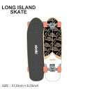 ロングアイランドスケート コンプリートデッキ LONG ISLAND SKATE ALOIKI 27.5×8.25 コンプリート クルーザー スケート スケート...
